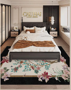 Thảm Trải Sàn Nhung Bỉ 140X200/160X230 - Nocturne Avian Impériale Rectangular-THẢM TRẢI SÀN-CẬU HAI HOME DECOR