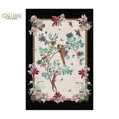 Thảm Trải Sàn Nhung Bỉ 140X200/160X230 - Nocturne Avian Impériale Rectangular-THẢM TRẢI SÀN-CẬU HAI HOME DECOR