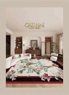 Thảm Trải Sàn Nhung Bỉ 140X200/160X230 - Nocturne Avian Impériale Rectangular-THẢM TRẢI SÀN-CẬU HAI HOME DECOR