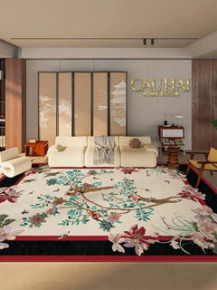 Thảm Trải Sàn Nhung Bỉ 140X200/160X230 - Nocturne Avian Impériale Rectangular-THẢM TRẢI SÀN-CẬU HAI HOME DECOR