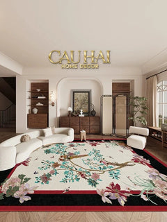 Thảm Trải Sàn Nhung Bỉ 140X200/160X230 - Nocturne Avian Impériale Rectangular-THẢM TRẢI SÀN-CẬU HAI HOME DECOR