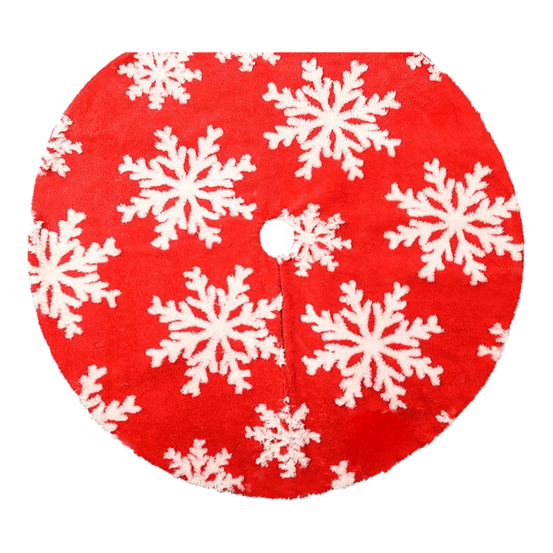Christmas Decoration Carpet - Christmas Tree Carpet - Red