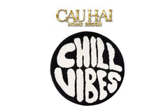 Thảm Tròn Sợi Dệt D80/100 - Chill Vibes-THẢM TRÒN - THẢM BED-CẬU HAI HOME DECOR
