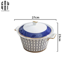 Thố Cơm Orchard Pot Ss22-SET CHÉN DĨA-CẬU HAI HOME DECOR