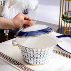 Thố Cơm Orchard Pot Ss22-SET CHÉN DĨA-CẬU HAI HOME DECOR