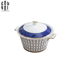 Thố Cơm Orchard Pot Ss22-SET CHÉN DĨA-CẬU HAI HOME DECOR