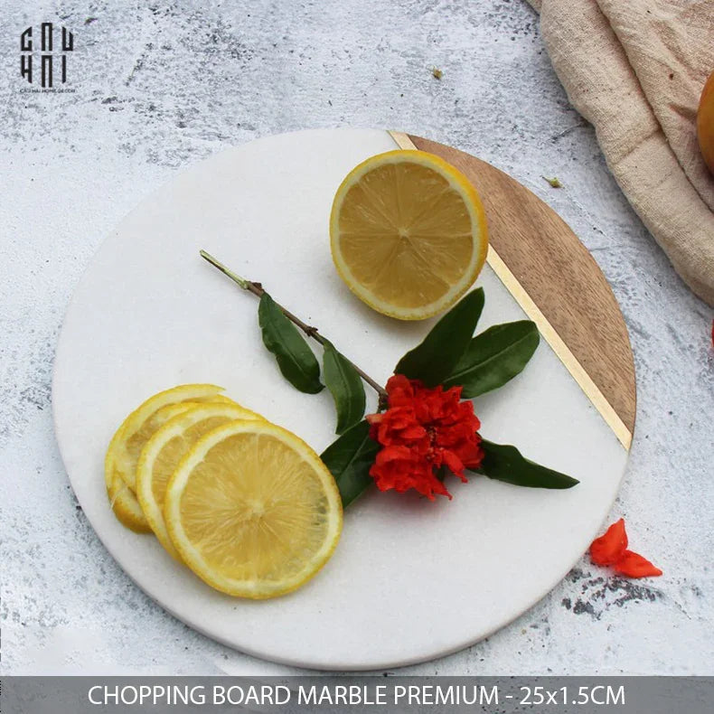 Thớt Đá Marble - Chopping Board Marble Premium-THỚT-CẬU HAI HOME DECOR