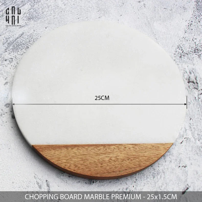 Thớt Đá Marble - Chopping Board Marble Premium-THỚT-CẬU HAI HOME DECOR