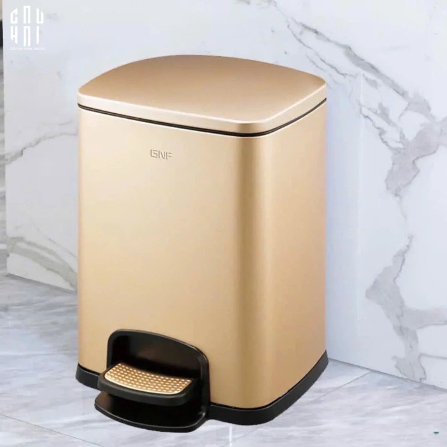 Thùng Rác 20L Cao Cấp Golden Elite Premium-Thùng Rác-CẬU HAI HOME DECOR