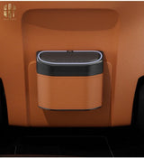 Thùng Rác Bọc Da Car Mini Bin - Cognac-Thùng Rác-Đối tác tại Trung Quốc theo từng đơn đặt hàng-CẬU HAI HOME DECOR