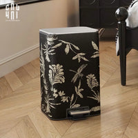 Thùng Rác Cao Cấp Bọc Da Dragonfly 15L-Thùng Rác-CẬU HAI HOME DECOR