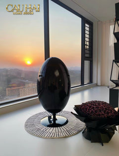 Thùng Rác Đa Năng Dinosaur Red Egg - Modern-Thùng Rác-CẬU HAI HOME DECOR