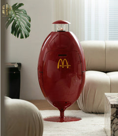 Thùng Rác Đa Năng Dinosaur Red Egg - Modern-Thùng Rác-CẬU HAI HOME DECOR