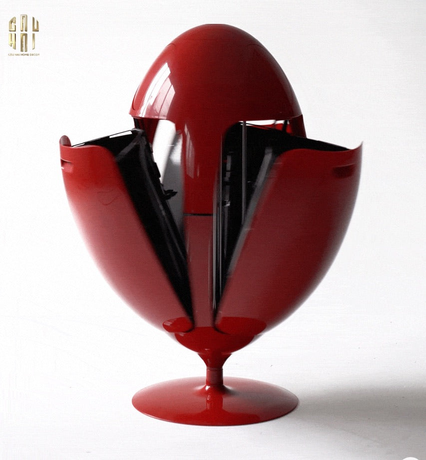 Thùng Rác Đa Năng Dinosaur Red Egg - Modern-Thùng Rác-CẬU HAI HOME DECOR