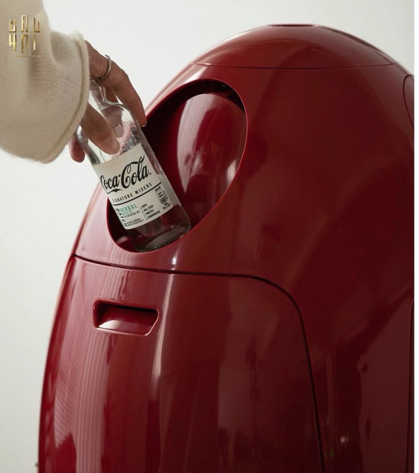 Thùng Rác Đa Năng Dinosaur Red Egg - Modern-Thùng Rác-CẬU HAI HOME DECOR