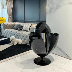 Thùng Rác Đa Năng Dinosaur Red Egg - Modern-Thùng Rác-CẬU HAI HOME DECOR
