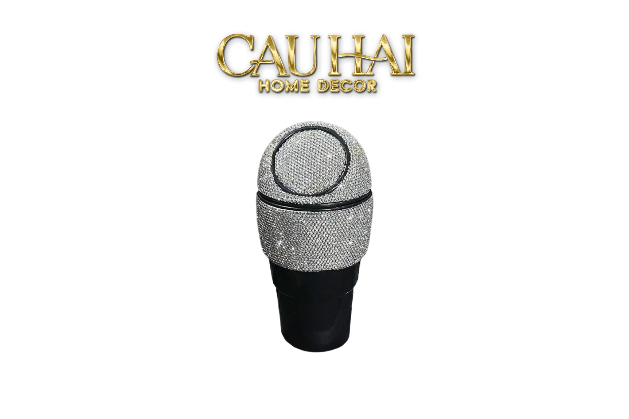 Thùng Rác Mini Bling Bling - Auto Gear Luxe-Thùng Rác-CẬU HAI HOME DECOR