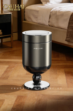 Thùng Rác Titanium Goblet Stainless Steel Modernist Trash Cans 20L 25x54-Thùng Rác-CẬU HAI HOME DECOR