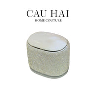 Thùng Rác Vuông Diamond Fantasy Bling Bling-Thùng Rác-CẬU HAI HOME DECOR