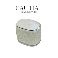Thùng Rác Vuông Diamond Fantasy Bling Bling-Thùng Rác-CẬU HAI HOME DECOR