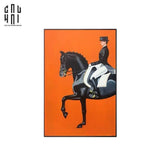 Tranh Canvas O-Horseman 80X110Cm-TRANH TREO TƯỜNG-CẬU HAI HOME DECOR