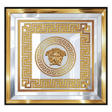 Tranh Gương Miroir Haute Joaillerie -  Palazzo Greca UV Medusa Iconic 90x90