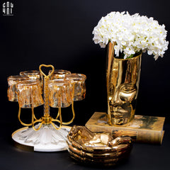 Tượng Bàn Tay Vàng - Unite Rosegold Ss22-TƯỢNG TRANG TRÍ-CẬU HAI HOME DECOR