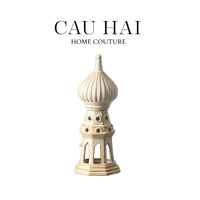 Tượng Ceramic Onion Dome H29-TƯỢNG TRANG TRÍ-CẬU HAI HOME DECOR