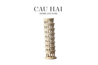 Tượng Ceramic Pisa Tower H43-TƯỢNG TRANG TRÍ-CẬU HAI HOME DECOR