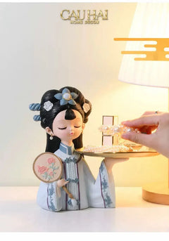 Tượng Công Chúa Giá Đáo - Figurine Impérial Concubine Ming Dynasty-TƯỢNG TRANG TRÍ-CẬU HAI HOME DECOR