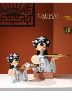 Tượng Công Chúa Giá Đáo - Figurine Impérial Concubine Ming Dynasty-TƯỢNG TRANG TRÍ-CẬU HAI HOME DECOR