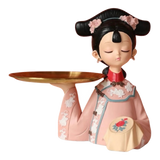 Tượng Công Chúa Giá Đáo - Figurine Impérial Concubine Qing Dynasty-TƯỢNG TRANG TRÍ-Đối tác tại Trung Quốc theo từng đơn đặt hàng-CẬU HAI HOME DECOR