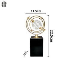 Tượng Địa Cầu Mini Denzo - Tượng Trang Trí Denzo Fw25-TƯỢNG TRANG TRÍ-CẬU HAI HOME DECOR