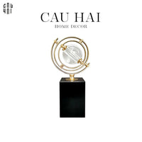 Tượng Địa Cầu Mini Denzo - Tượng Trang Trí Denzo Fw25-TƯỢNG TRANG TRÍ-CẬU HAI HOME DECOR