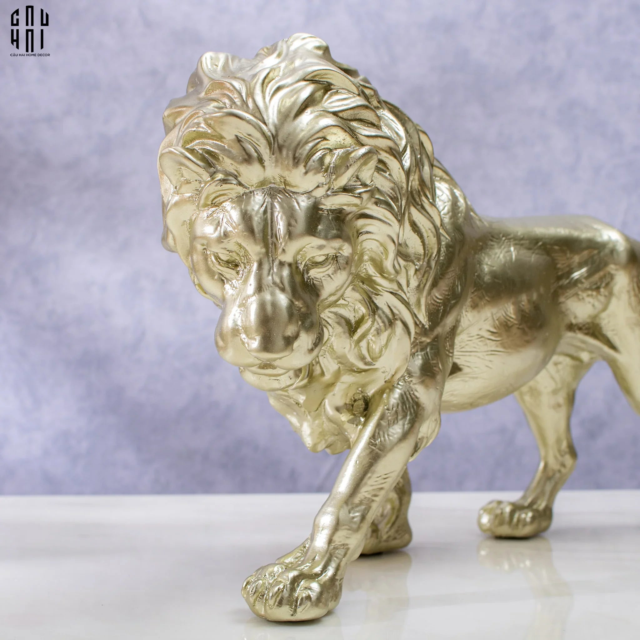 Tượng euLion King Ss25-TƯỢNG TRANG TRÍ-CẬU HAI HOME DECOR