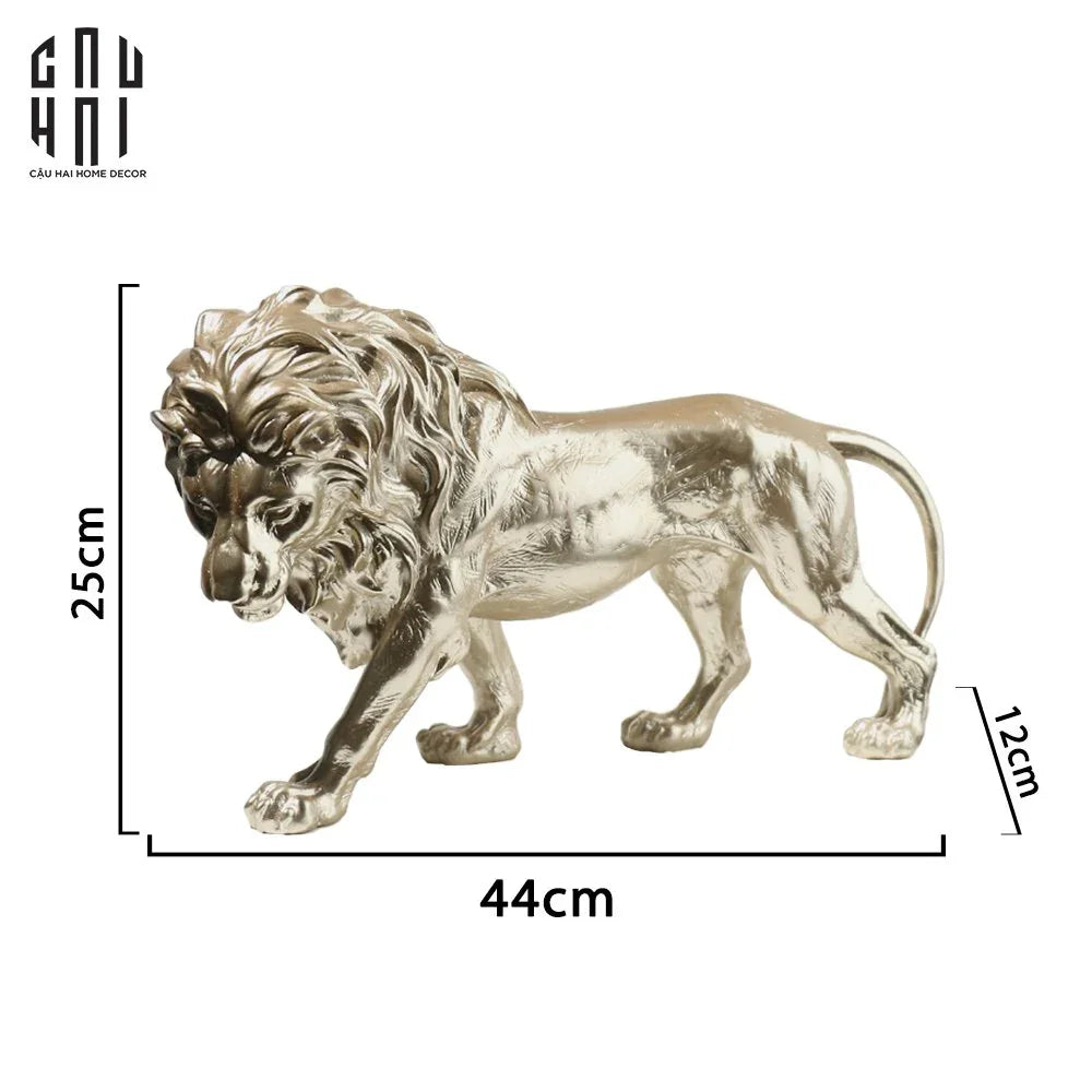 Tượng euLion King Ss25-TƯỢNG TRANG TRÍ-CẬU HAI HOME DECOR