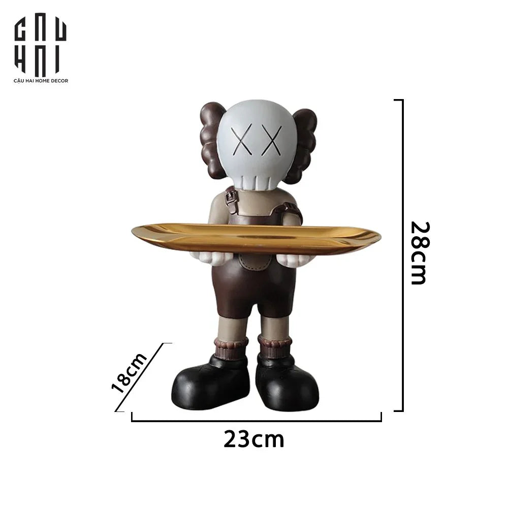 Tượng Figurine Standing Super Kaw Ss25-TƯỢNG TRANG TRÍ-CẬU HAI HOME DECOR