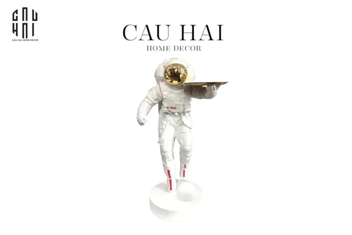 Tượng Figurine Xtreme Astronaut – White Ss25-TƯỢNG TRANG TRÍ-CẬU HAI HOME DECOR