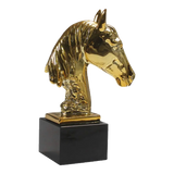 Tượng Gilded Cheval - Black Marble Fw25