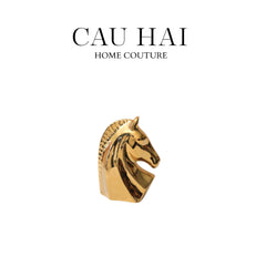 Tượng Gilded Luminous Knight H17 Fw25-TƯỢNG TRANG TRÍ-CẬU HAI HOME DECOR