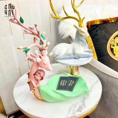 Tượng Goddess Elf Laying-TƯỢNG TRANG TRÍ-CẬU HAI HOME DECOR