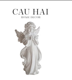 Tượng Golden Jr Angel Dát Vàng 24K-TƯỢNG TRANG TRÍ-CẬU HAI HOME DECOR