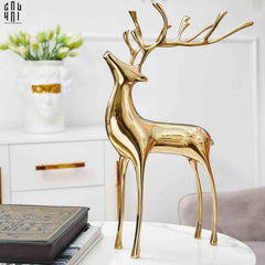 Tượng Hươu Golden Goddess Elk-TƯỢNG TRANG TRÍ-CẬU HAI HOME DECOR