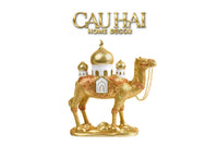 Tượng Lạc Đà Royal Caravan D’Or Camel - Oriental Voyage-TƯỢNG TRANG TRÍ-CẬU HAI HOME DECOR