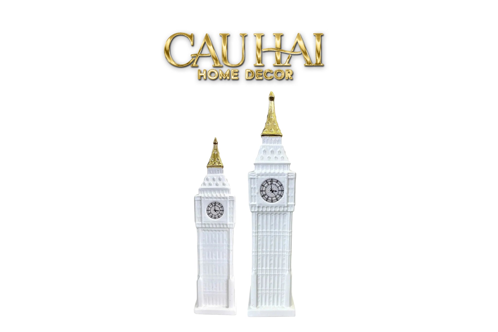 Tượng London Big Ben Clock Tower H30/48-TƯỢNG TRANG TRÍ-CẬU HAI HOME DECOR