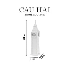 Tượng London Big Ben Clock Tower H30/48-CẬU HAI HOME DECOR