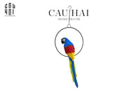Tượng Maison Jungle Parrot - Rio On Circle-TƯỢNG TRANG TRÍ-CẬU HAI HOME DECOR