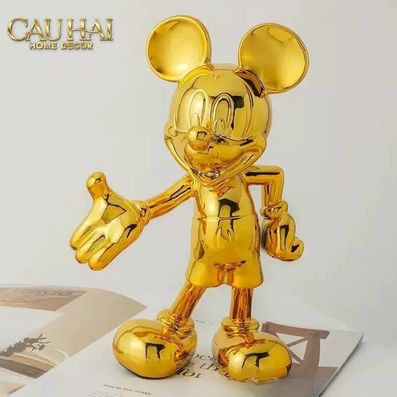 Tượng Mickey Handshake Union D’Or H29-TƯỢNG TRANG TRÍ-CẬU HAI HOME DECOR