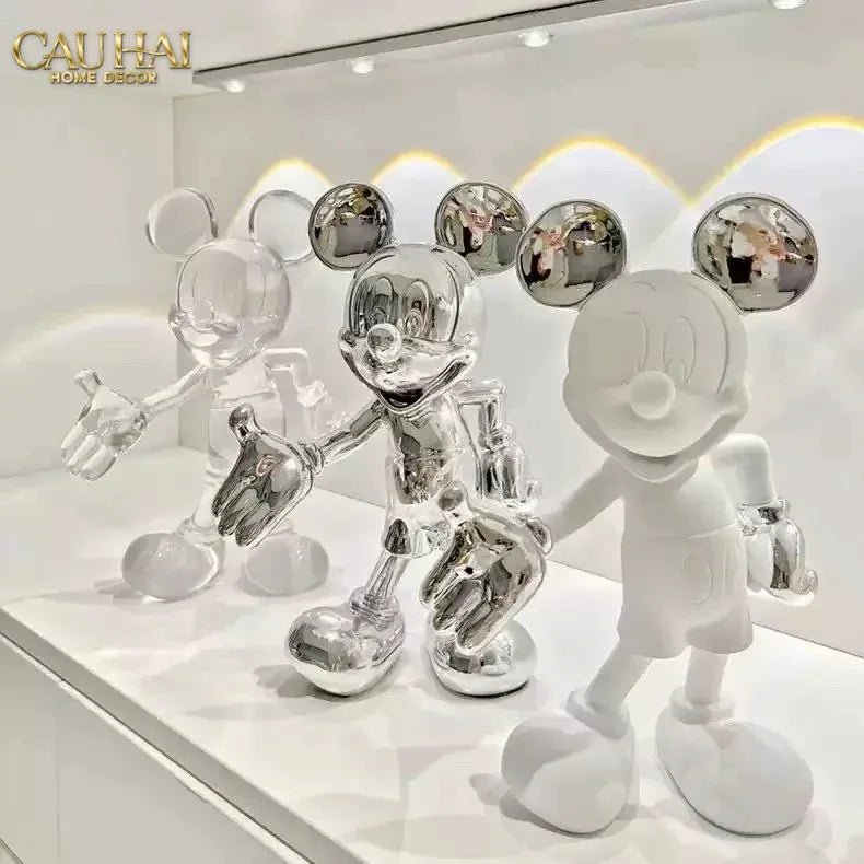 Tượng Mickey Handshake Union D’Or H29-TƯỢNG TRANG TRÍ-CẬU HAI HOME DECOR