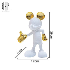 Tượng Mickey Handshake Union D’Or H29-TƯỢNG TRANG TRÍ-CẬU HAI HOME DECOR